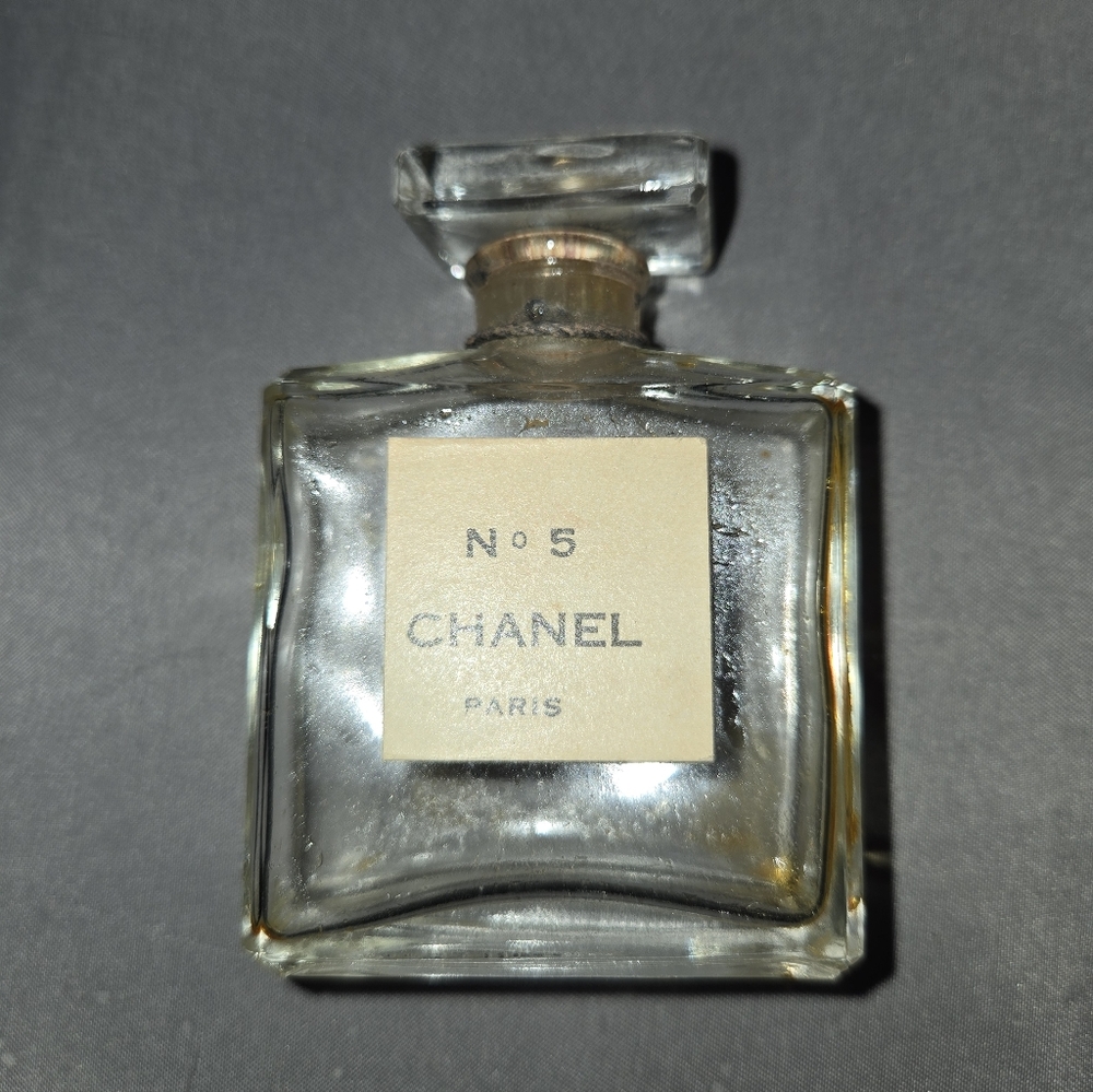 vintage chanel no5 perfume bottle, EMPTY